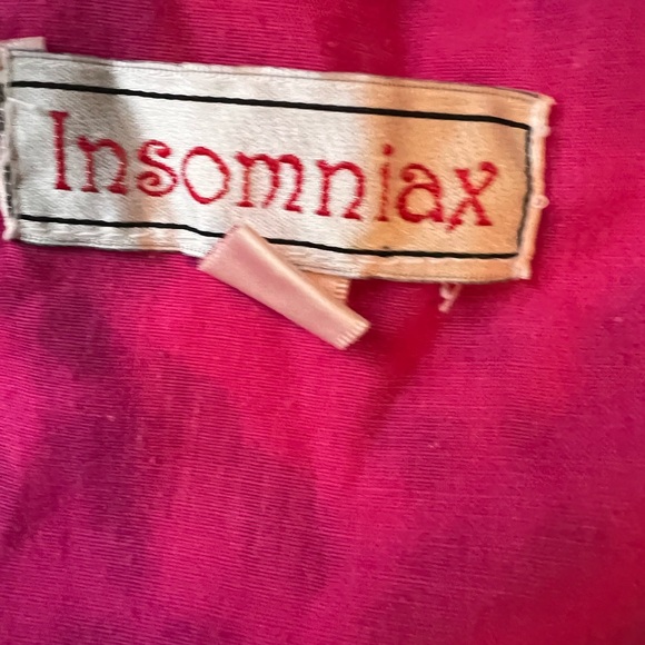 Y2K Leopard Coquette Pajama Set Pink Buttons Lounge Insomiax Size L - Picture 2 of 7